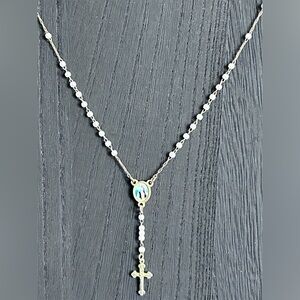 Vintage rosary, Our Lady of Mt Carmel